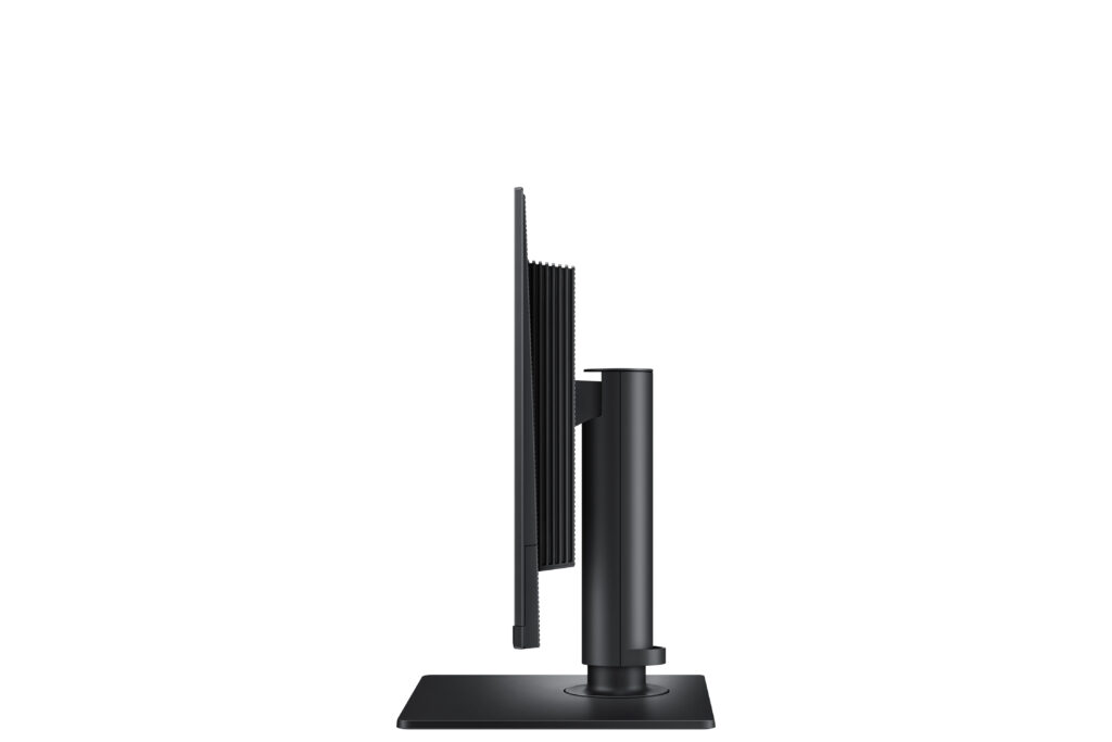 S40GD_007_R Side-Down_Black.jpg Samsung S4 S40GD 22" FHD IPS Monitor, 100Hz, Pivot, HDMI, USB, Szemkímélő - Image 4